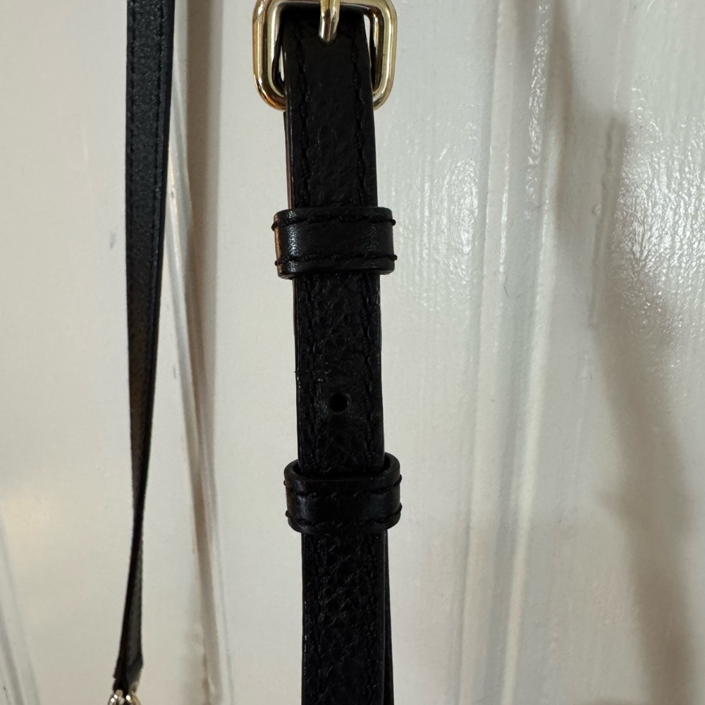 Kate Spade Black Crossbody Bag with Pebbled Leather - Picture 7 of 10